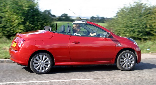 Micra, the learners' favourite, goes topless. Image by Syd Wall.