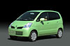 The unexciting Nissan Moco mini-car. Photograph by Nissan. Click here for a larger image.