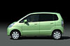 The unexciting Nissan Moco mini-car. Photograph by Nissan. Click here for a larger image.