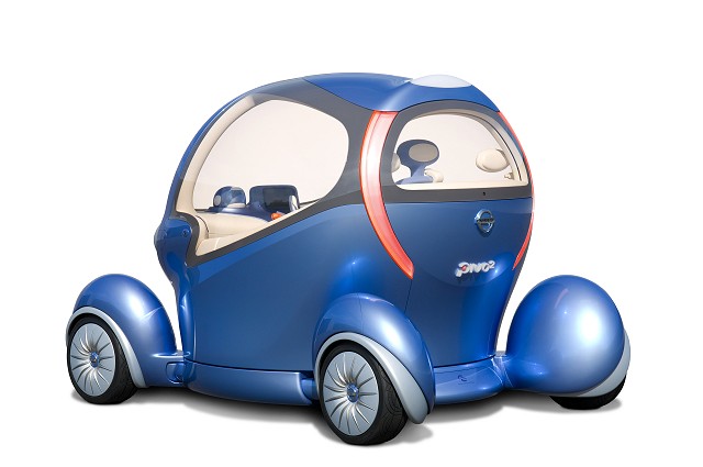 Nissan's bubble concept is back. Image by Nissan.