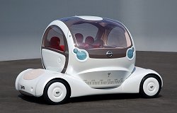 2005 Nissan Pivo concept. Image by Nissan. Click here for a larger image. 2005 Nissan Pivo concept. Image by Nissan.
