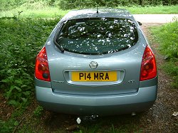 2004 Nissan Primera. Image by Shane O' Donoghue.