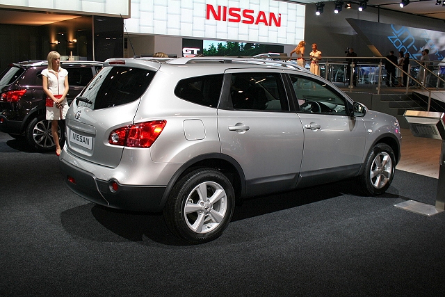 British Motor Show: Nissan Qashqai+2. Image by Shane O' Donoghue.