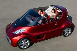 2007 Nissan Round Box concept. Image by Nissan.