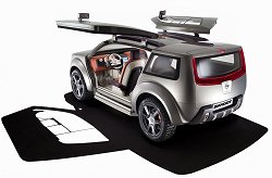 2005 Nissan Zaroot concept. Image by Nissan. Click here for a larger image. 2005 Nissan Zaroot concept. Image by Nissan.