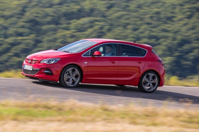 First drive: Vauxhall Astra BiTurbo. Image by Opel.
