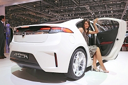 2009 Opel Ampera concept. Image by United Pictures.