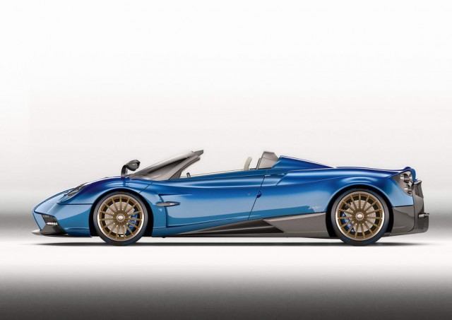 Pagani Huayra Roadster is out. Image by Pagani.