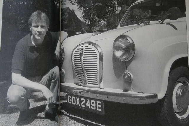 James Hunt's van for sale. Image by Silverstone Auctions.