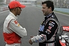 Lewis Hamilton vs. Tony Stewart. Image by McLaren.