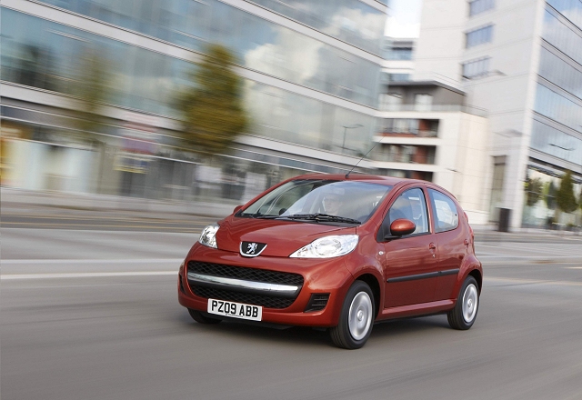 Week at the wheel: Peugeot 107. Image by Peugeot.