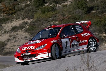 The 2003 WRC season starts with the 71st Monte Carlo rally. Read the FIA's preview of the event here. Image by Peugeot.