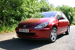 2005 Peugeot 307 Sport. Image by Shane O' Donoghue.