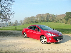 2009 Peugeot 308 CC. Image by Mark Nichol.