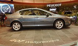 2004 Peugeot 407. Image by www.salon-auto.ch. Click here for a larger image. 2004 Peugeot 407. Image by www.salon-auto.ch.