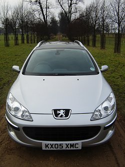 2005 Peugeot 407 SW 1.6 HDi. Image by James Jenkins.