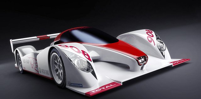 908 is the number of the new Peugeot beast. Image by Peugeot.