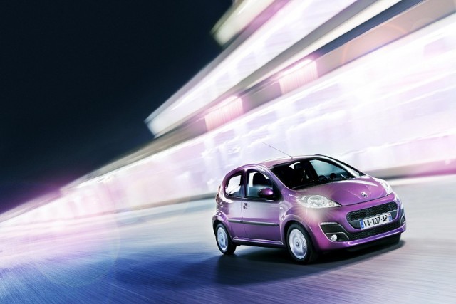 New-look Peugeot 107. Image by Peugeot.