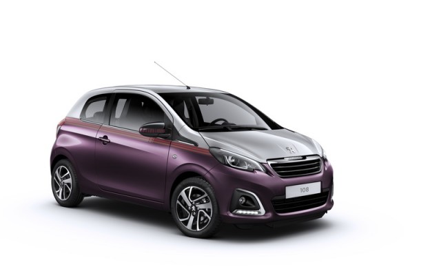 Peugeot lifts lid on 108. Image by Peugeot.