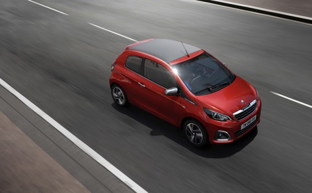Peugeot 108 prices and specs. Image by Peugeot.