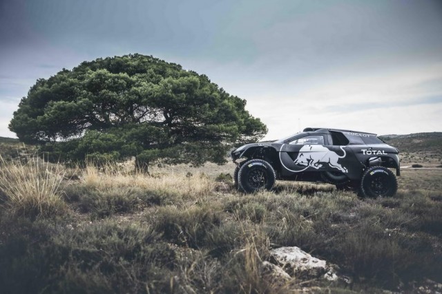 Peugeot updates its 2008 Dakar racer. Image by Peugeot.