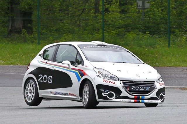 New Peugeot 208 to go rallying. Image by Peugeot.