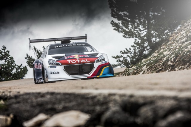 208 Pikes Peak tested. Image by Peugeot.
