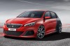Peugeot previews new 308 hot hatch. Image by Peugeot.