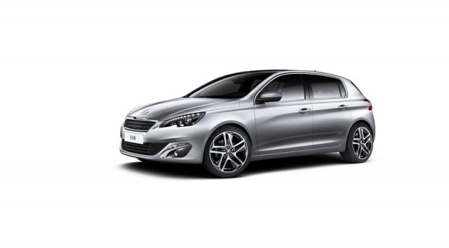 New Peugeot 308 takes aim at the Golf. Image by Peugeot.