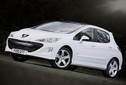 2010 Peugeot 308 GT THP 200. Image by Peugeot.