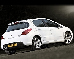 2010 Peugeot 308 GT THP 200. Image by Peugeot.