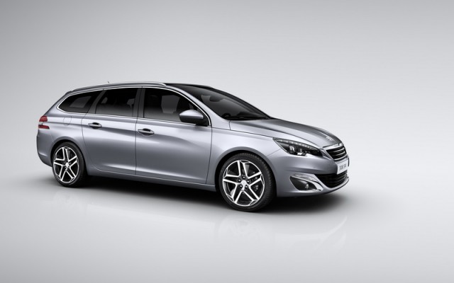 Peugeot 308 SW ready to order. Image by Peugeot.