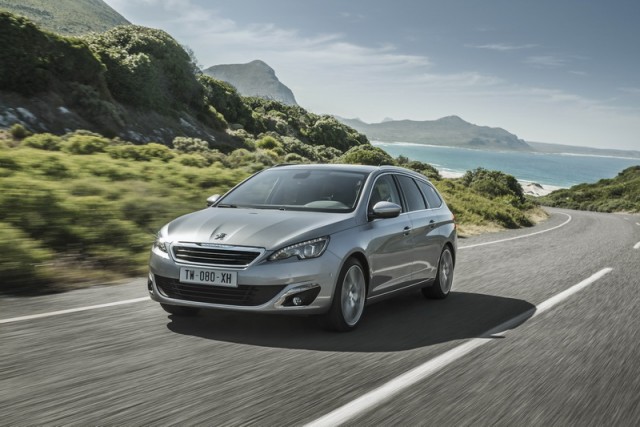 Incoming: Peugeot 308 SW. Image by Peugeot.