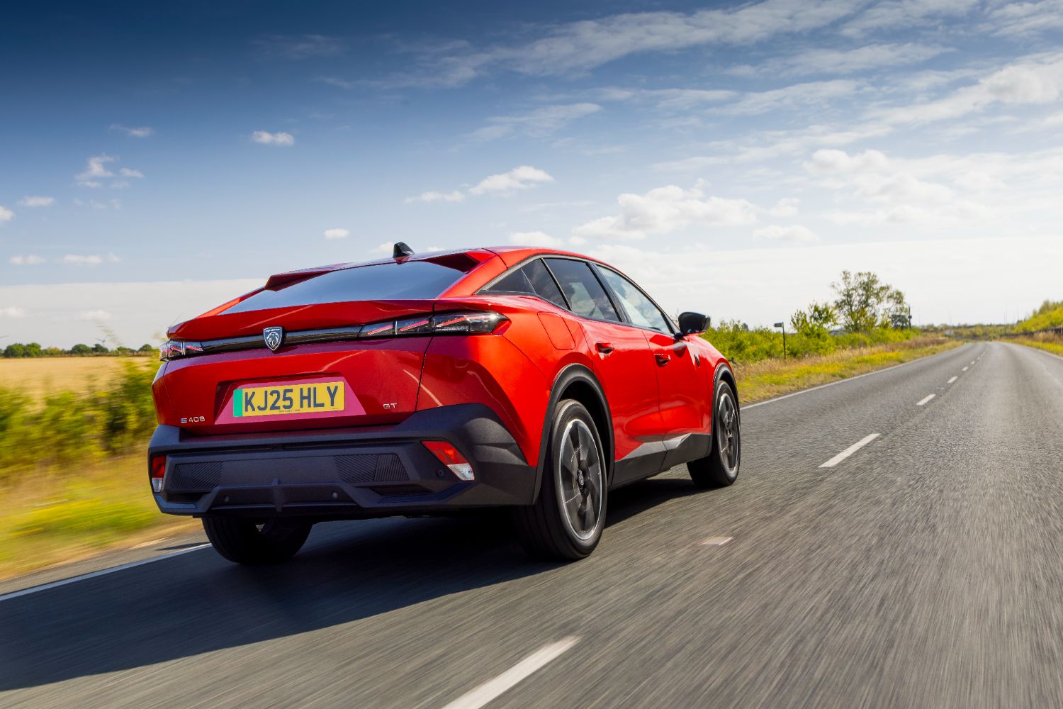 Driven: Peugeot E-408 GT. Image by Peugeot.