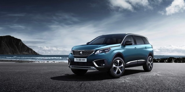 Peugeot's 5008 becomes an SUV. Image by Peugeot.