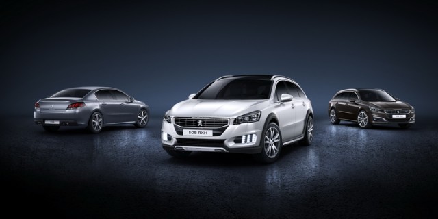 Peugeot revamps the 508. Image by Peugeot.