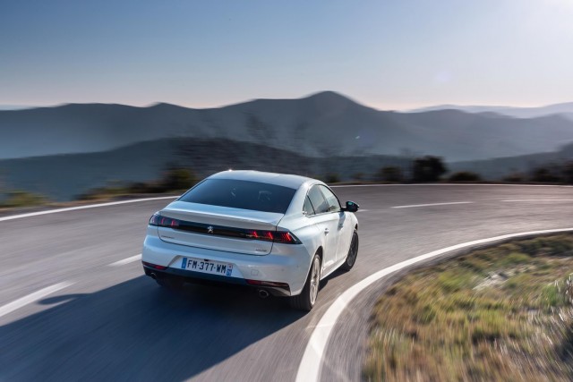 First drive: Peugeot 508 Hybrid. Image by Peugeot.