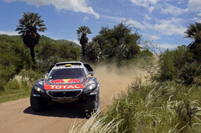 Peugeot sweeps to victory in 2016 Dakar. Image by Peugeot.