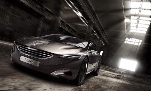 Peugeot's spectacular HX1 concept car. Image by Peugeot.