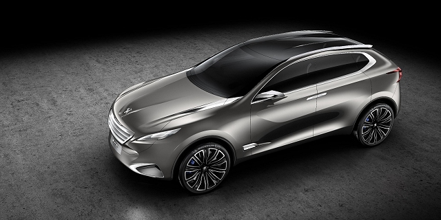 Peugeot unveils SxC Shanghai concept. Image by Peugeot.