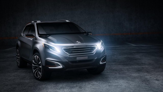 Concept previews Peugeot 2008. Image by Peugeot.