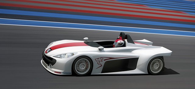 Peugeot's racing team spreads its web. Image by Peugeot.