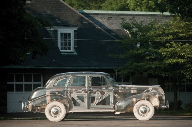 See-through car sold. Image by RM Auctions.