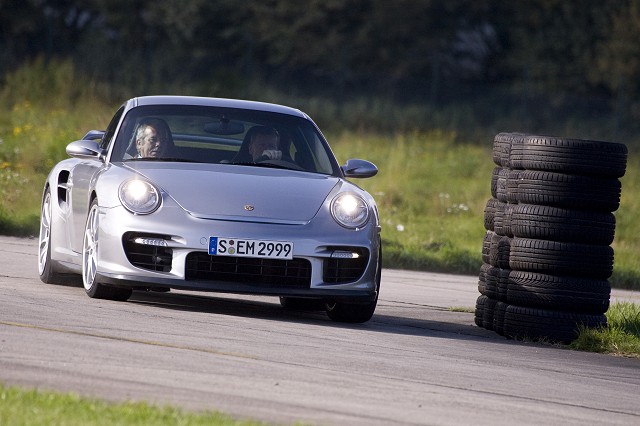 Think the 911 Turbo is for soft lads? Image by Porsche.