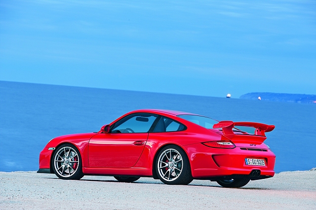 Porsche 911 GT3: talent not included. Image by Porsche.