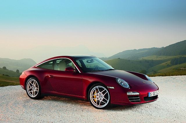 New 911 Targa slides in. Image by Porsche.