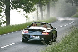 2009 Porsche 911 Turbo Cabriolet. Image by United Pictures.