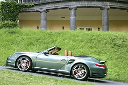 2009 Porsche 911 Turbo Cabriolet. Image by United Pictures.