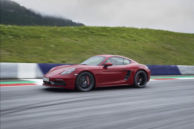 Porsche unveils 718 Cayman and Boxster GTS models. Image by Porsche.