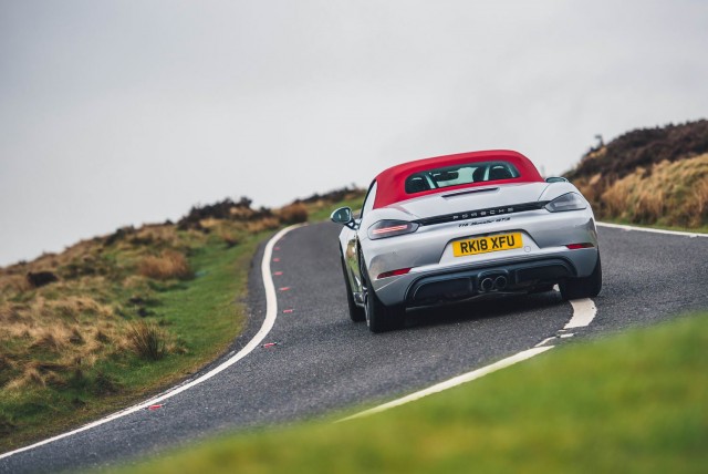 Driven: Porsche 718 Boxster GTS. Image by Porsche UK.